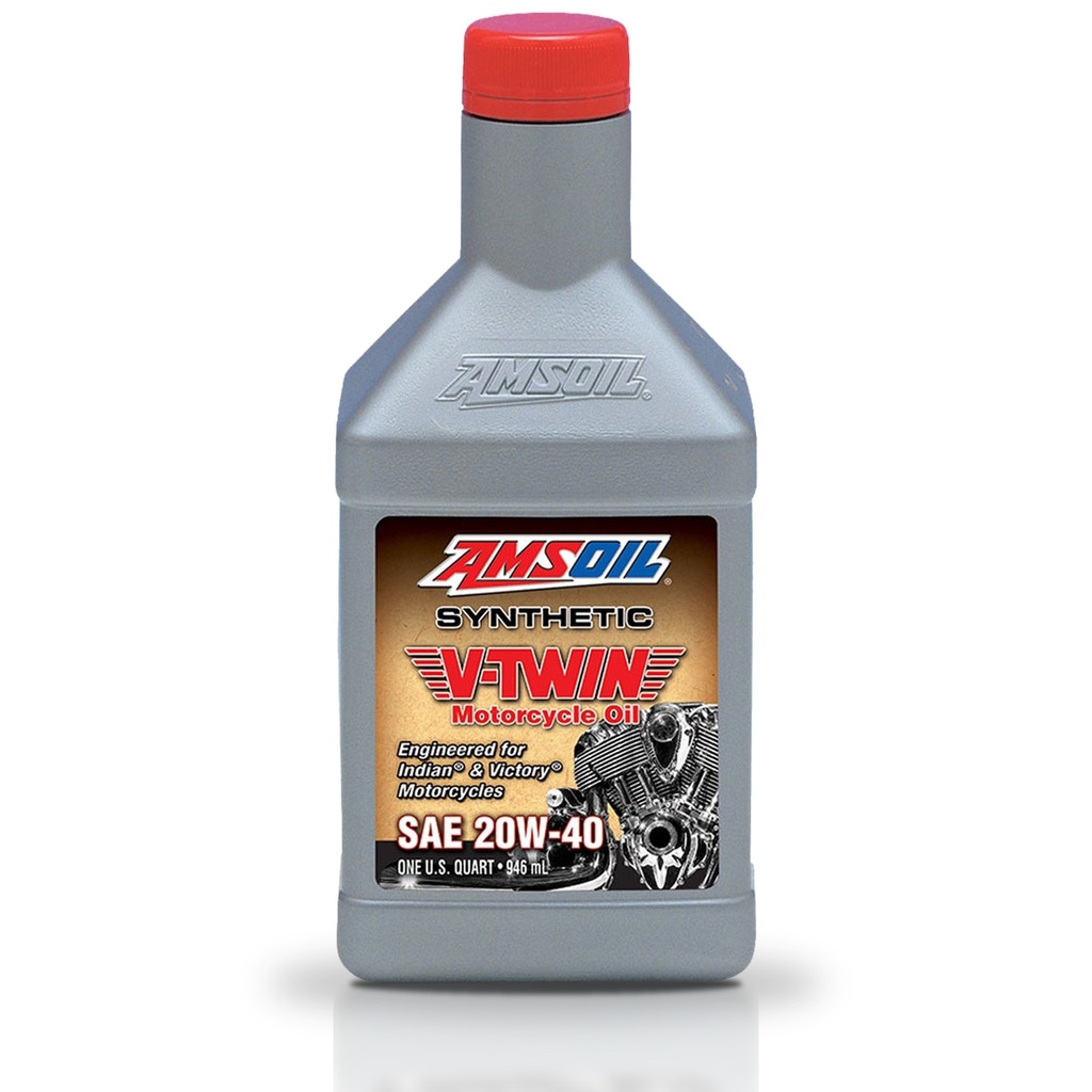 20W40 Synthetic V-Twin Motorcycle Oil