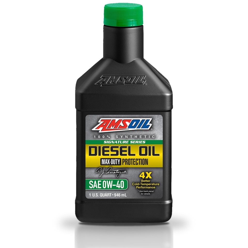 0W40 Max-Duty Synthetic Diesel Oil