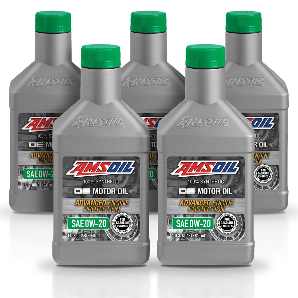 Kit De 5 Aceites 0w20 Oe Amsoil Sintético Performance 5L