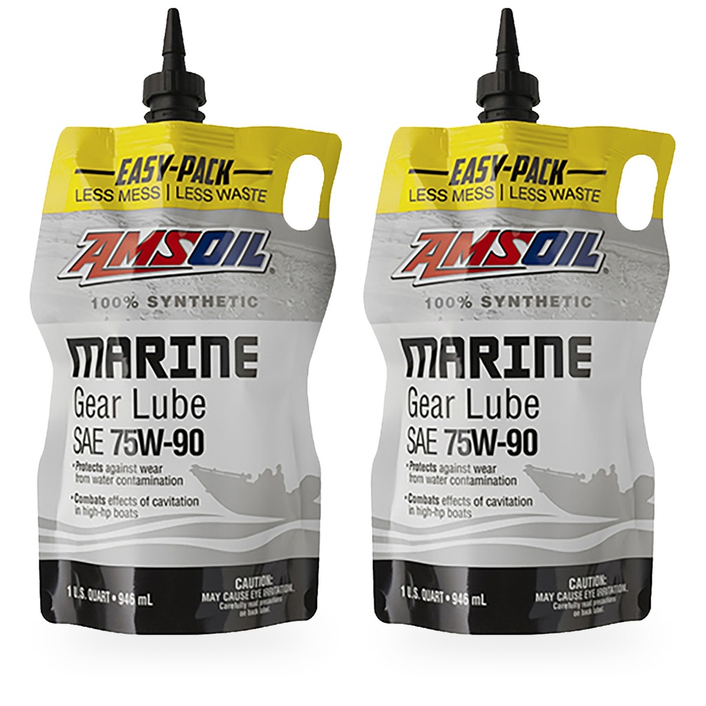 Kit 2 Aceites SAE 75W/80W90 Synthetic Marino Gear Lube