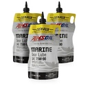 Kit 3 Aceites SAE 75W/80W90 Synthetic Marino Gear Lube