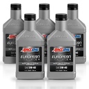 Kit De 5 Aceites 5w40 Amsoil Sintético Europeo Formula 5l
