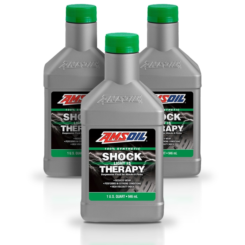 Kit De 3 Fluidos De Suspensión Light #5 Amsoil Shock Therapy