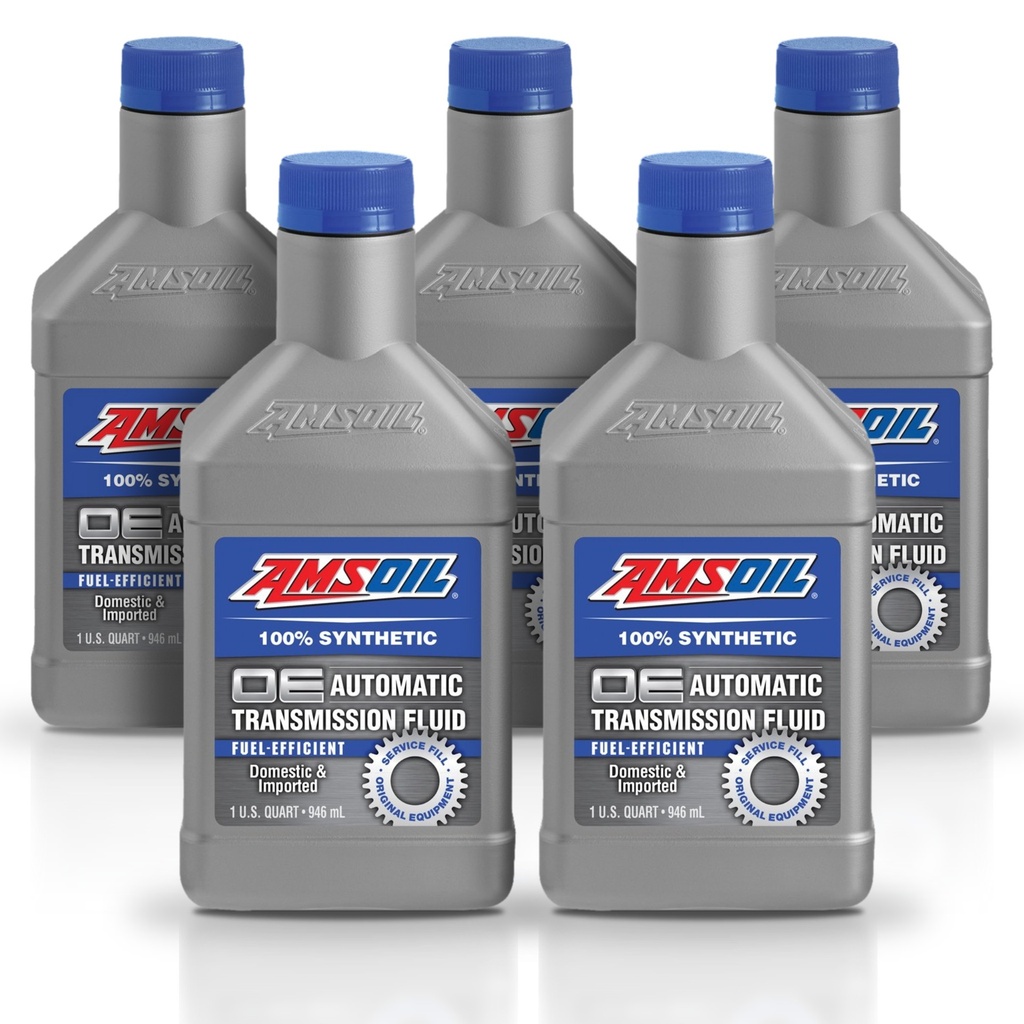 KIT De 5 Aceites Transmision Automatica Sintetico Atf Mercom 5l Amsoil