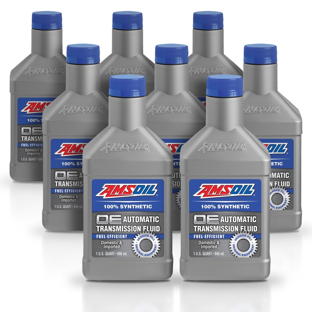 KIT De 8 Aceites Transmision Automatica Sintetico Atf Mercom 8l Amsoil