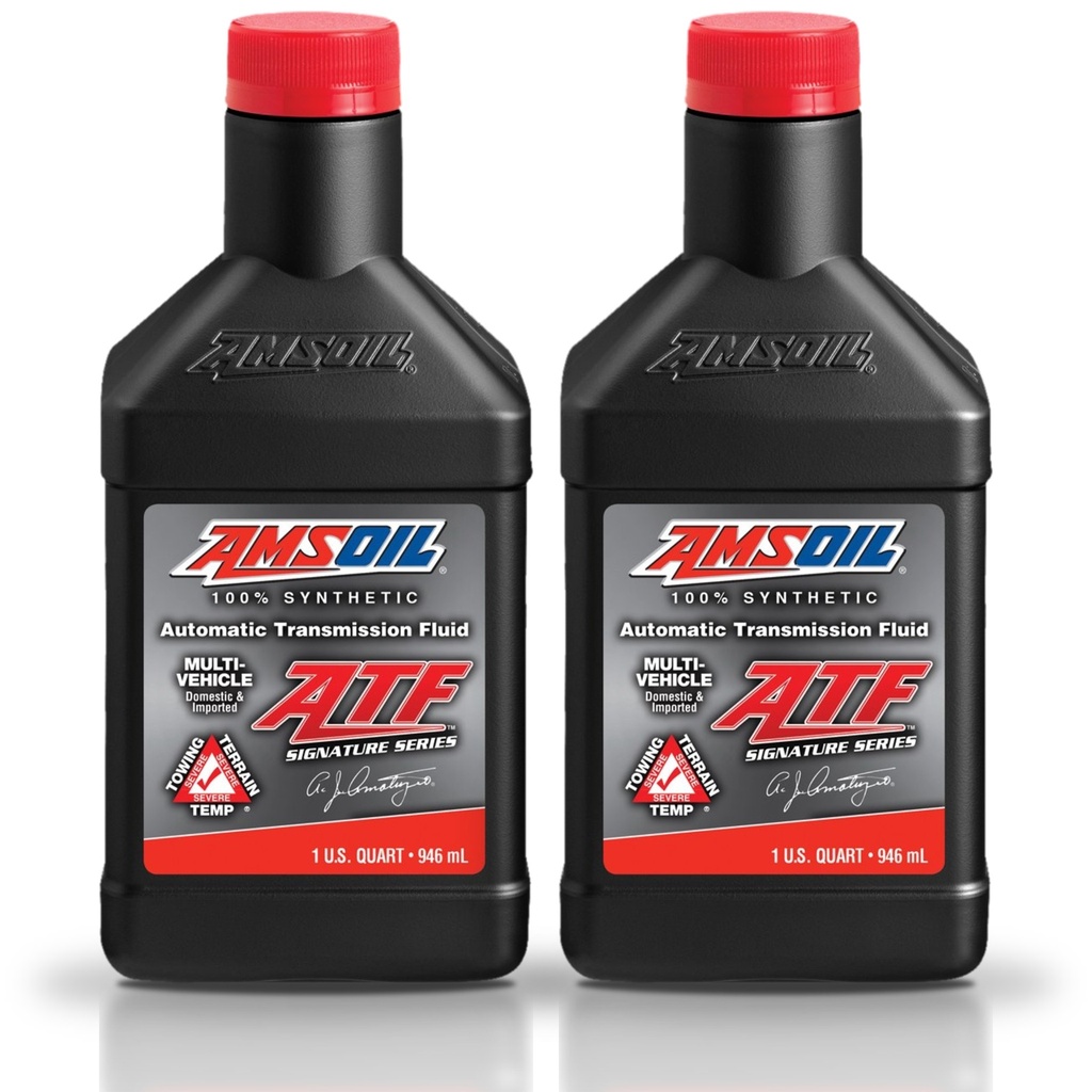 Kit de 2 Aceite De Transmision Automatica 100% Sintetico Amsoil 2L