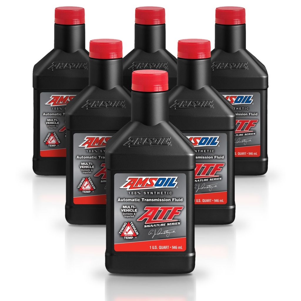 Kit De 6 Aceite De Transmisión Automatica 100% Sintetico Amsoil 6L