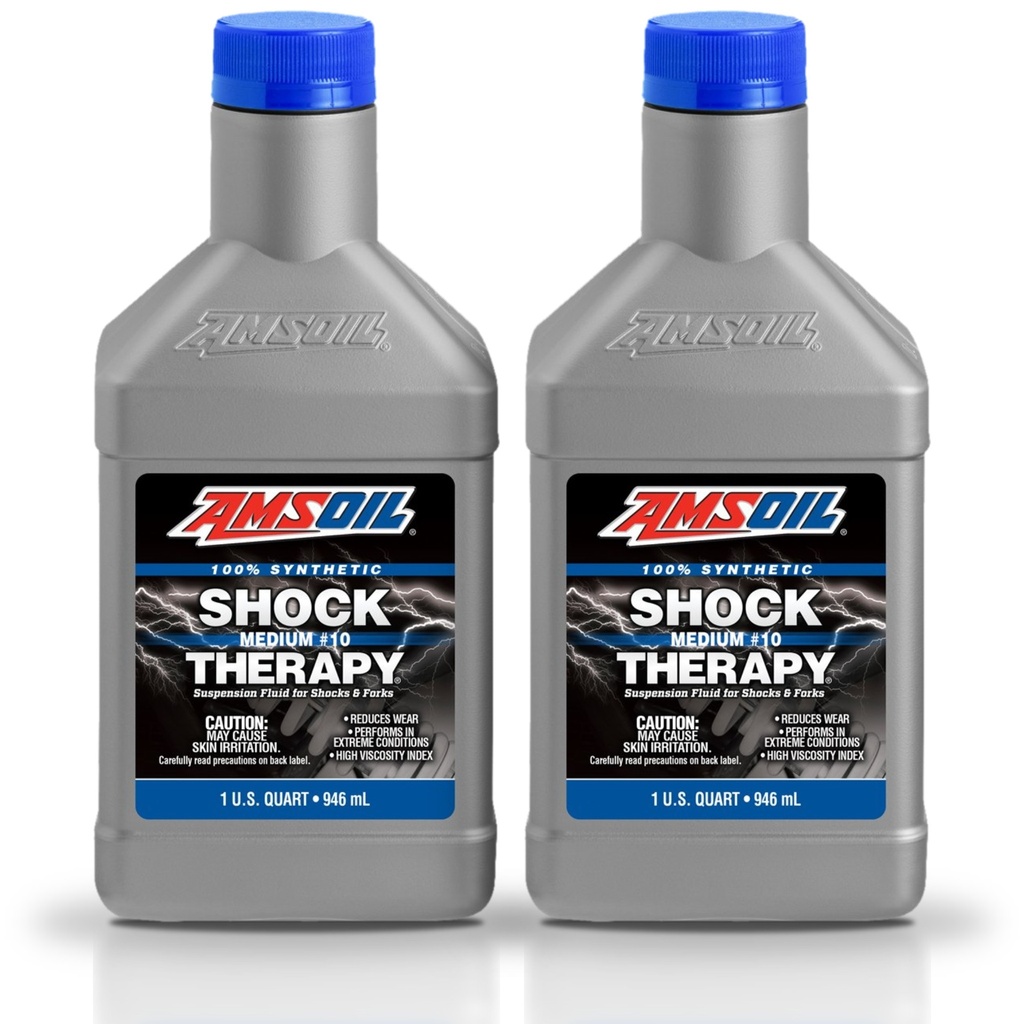 Kit De 2 Fluido De Suspension Medium #10 Amsoil Shock Therapy 2l