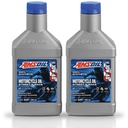 Kit De 2 Aceites Para Motocicleta 10w40 Amsoil Metrico Premium 2L