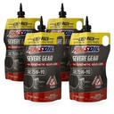 Kit De 4 Aceite 75w90 Transmision 100% Sintético Amsoil Gear 4l