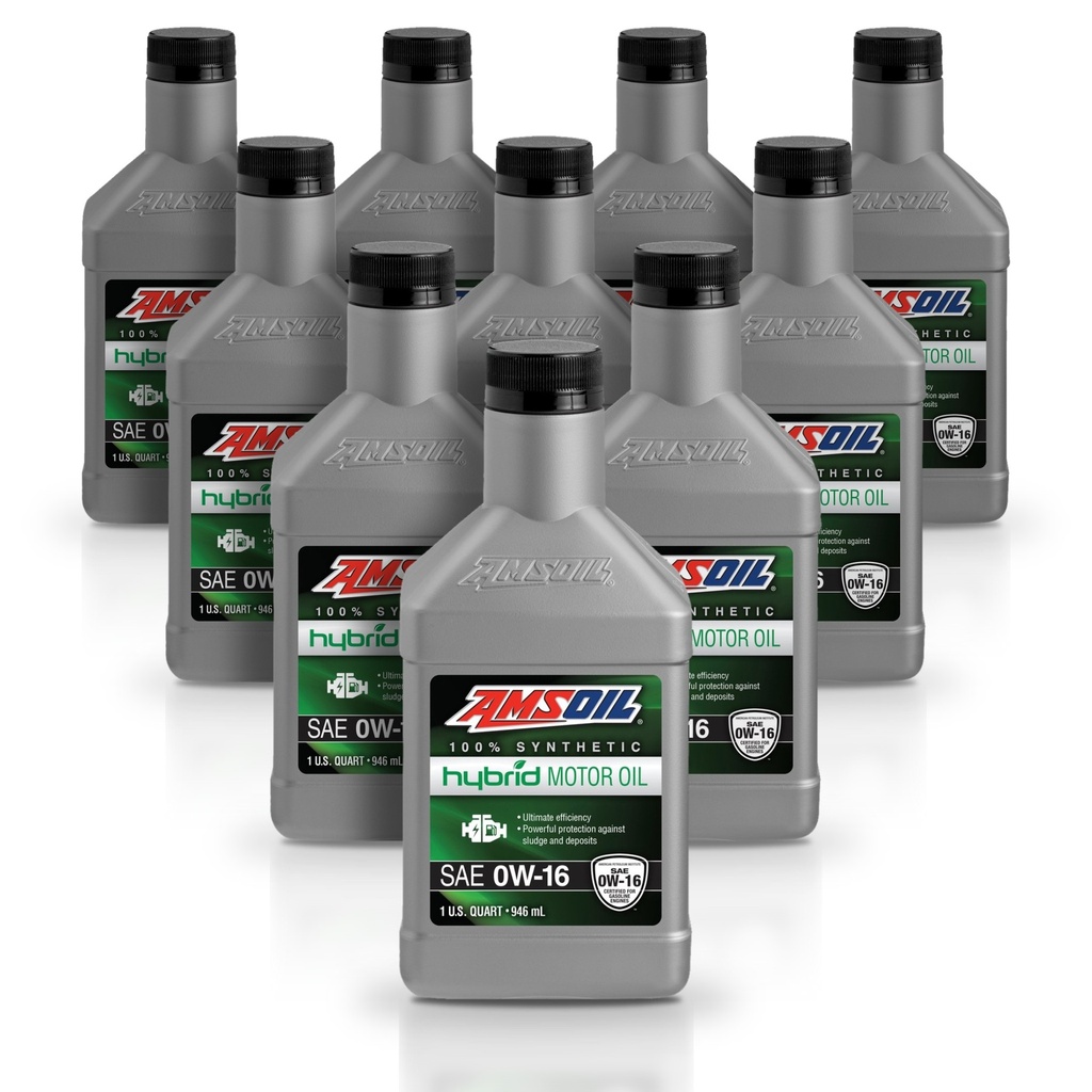 Kit 10 Litros 0W16 Full Syn Hybrid Motor Oil AMSOIL