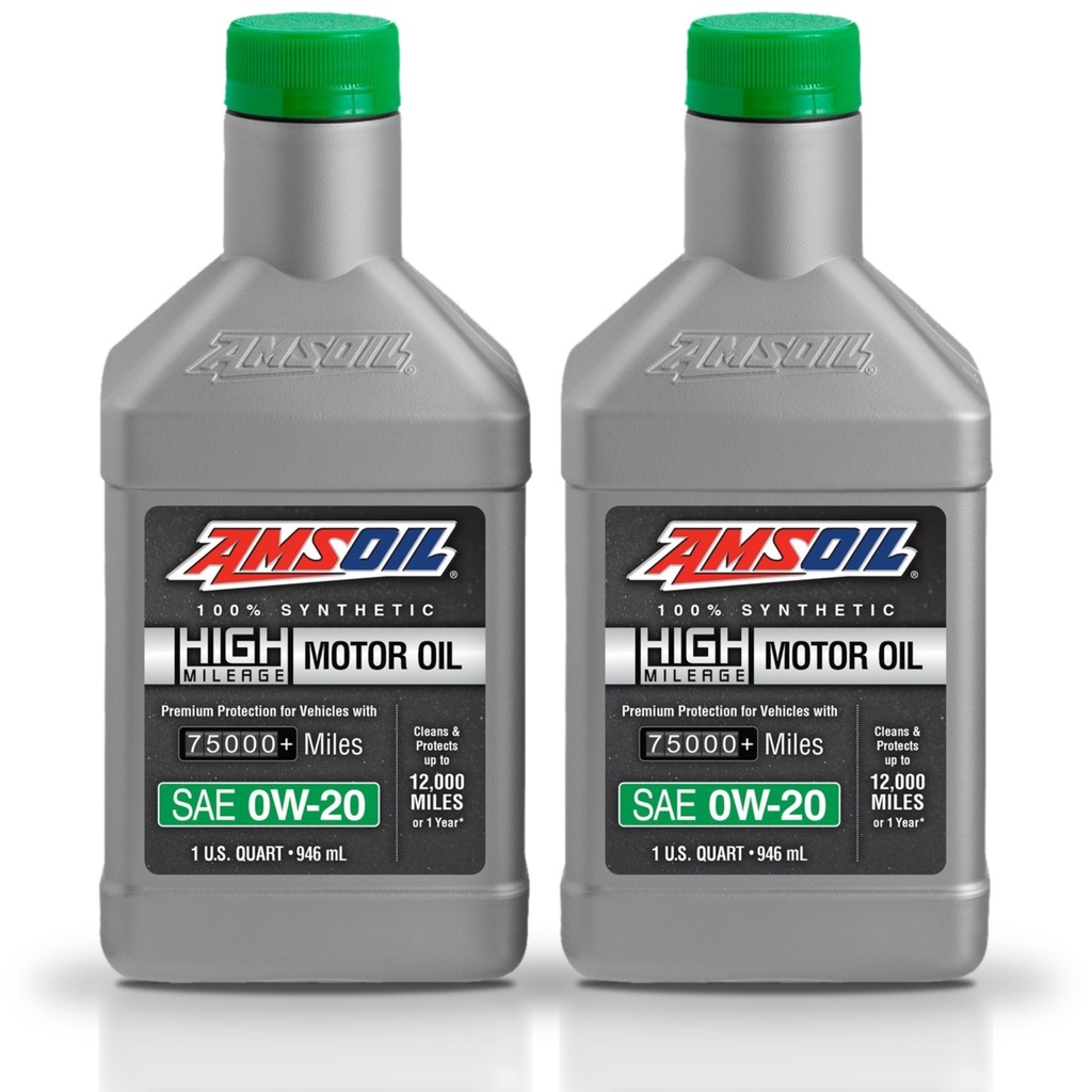 Kit 2 Litros 0W20 Full Syn High Mileage Oil AMSOIL