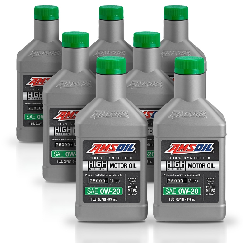 Kit 7 Litros 0W20 Full Syn High Mileage Oil AMSOIL