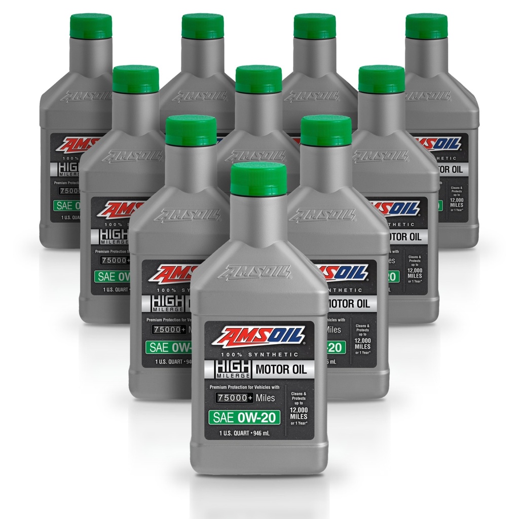 Kit 10 Litros 0W20 Full Syn High Mileage Oil AMSOIL