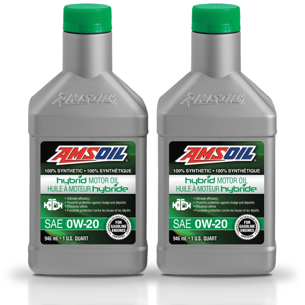 Kit 2 Litros 0W20 Full Syn Hybrid Motor Oil AMSOIL