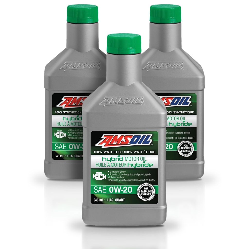 Kit 3 Litros 0W20 Full Syn Hybrid Motor Oil AMSOIL