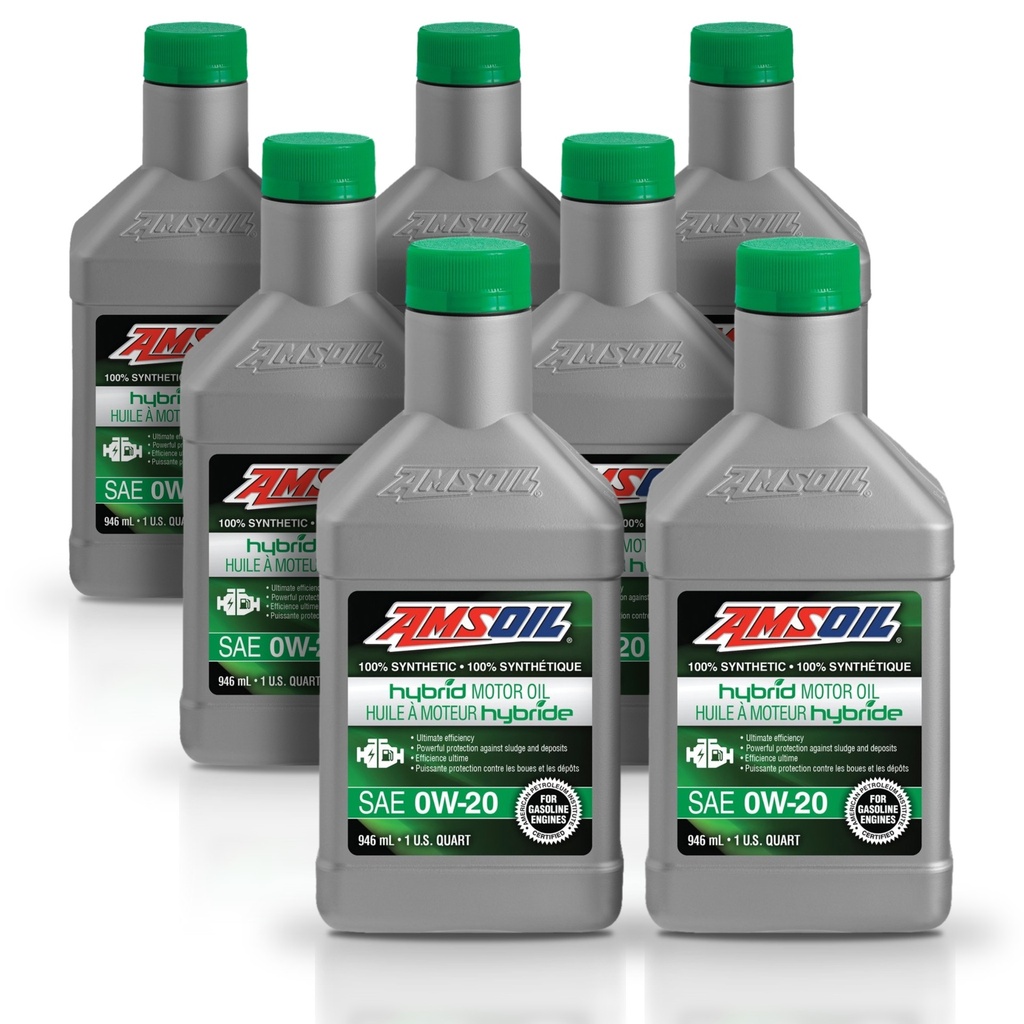 Kit 7 Litros 0W20 Full Syn Hybrid Motor Oil AMSOIL