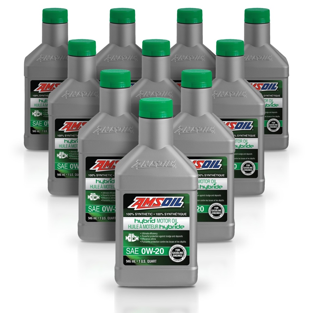 Kit 10 Litros 0W20 Full Syn Hybrid Motor Oil AMSOIL
