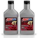 Kit 2 Litros 10W-30 100% Synthetic 4T Performance 4-Stroke Motorcycle Oil AMSOIL