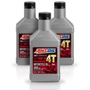 Kit 3 Litros 10W-30 100% Synthetic 4T Performance 4-Stroke Motorcycle Oil AMSOIL