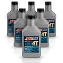 Kit 6 Litros 10W-40 100% Synthetic 4T Performance 4-Stroke Motorcycle Oil AMSOIL