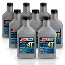 Kit 8 Litros 10W-40 100% Synthetic 4T Performance 4-Stroke Motorcycle Oil AMSOIL