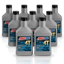 Kit 9 Litros 10W-40 100% Synthetic 4T Performance 4-Stroke Motorcycle Oil AMSOIL