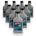 Kit 10 Litros 10W-40 100% Synthetic 4T Performance 4-Stroke Motorcycle Oil AMSOIL