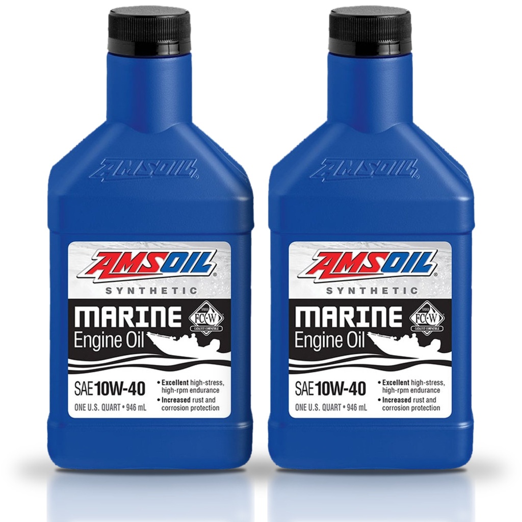 Kit 2 Litros 10W-40 Formula 4-Stroke® Marine Synthetic Oil AMSOIL