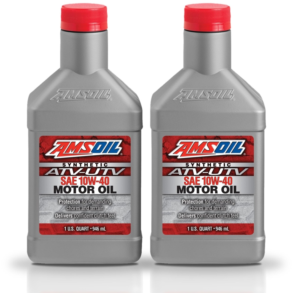 Kit 2 Litros 10W-40 Synthetic ATV/UTV Motor Oil AMSOIL