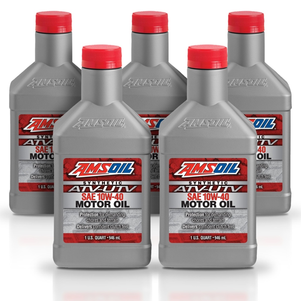 Kit 5 Litros 10W-40 Synthetic ATV/UTV Motor Oil AMSOIL