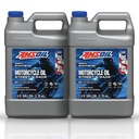 Kit 2 Galones 10W-40 Synthetic Motorcycle Oil AMSOIL