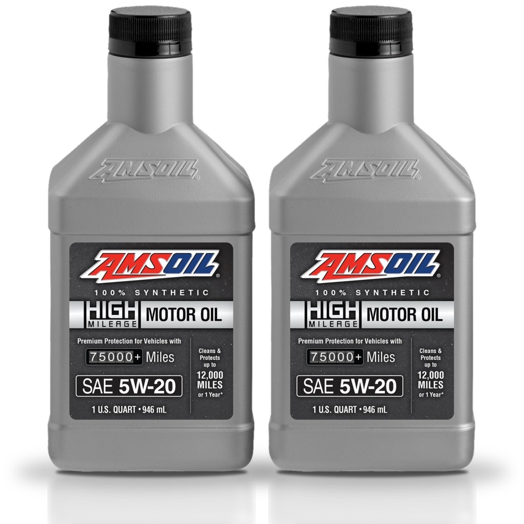 Kit 2 Litros 5W20 Full Syn High Mileage Oil AMSOIL