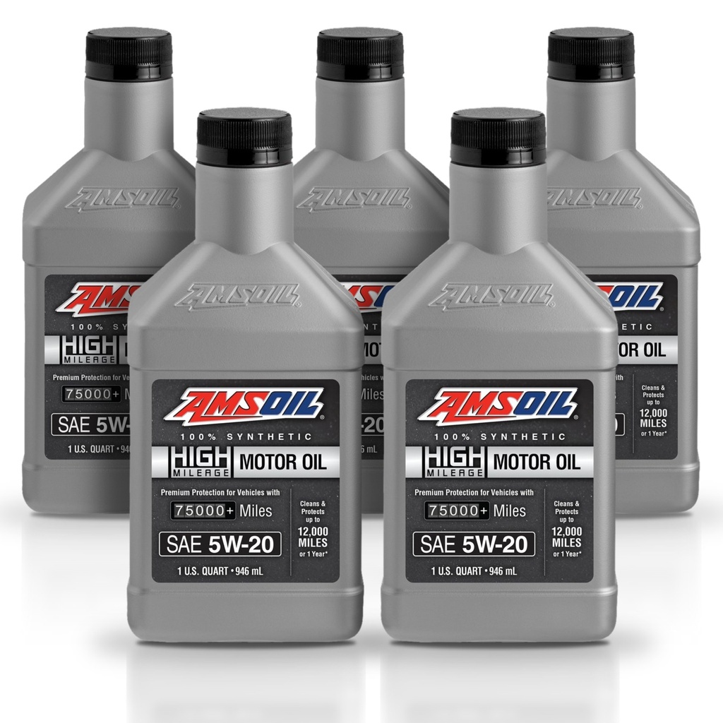 Kit 5 Litros 5W20 Full Syn High Mileage Oil AMSOIL
