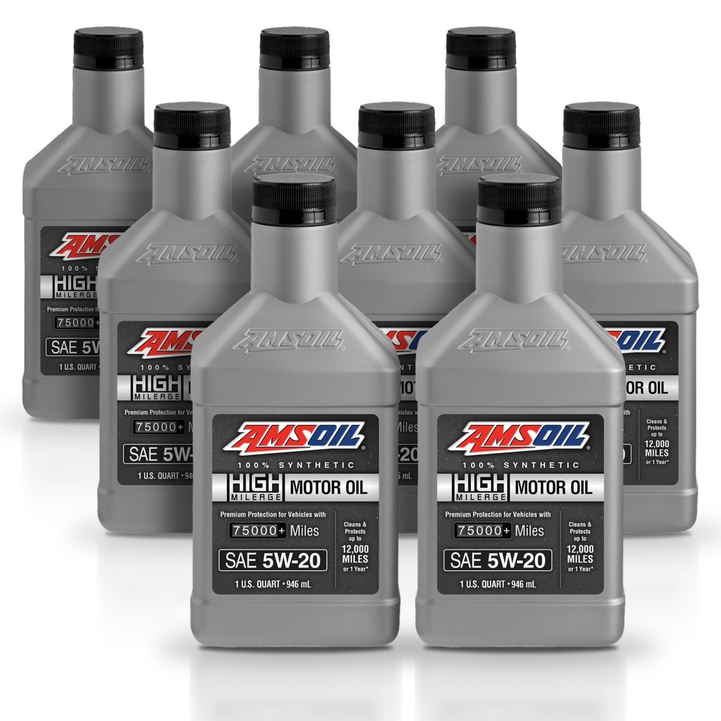 Kit 8 Litros 5W20 Full Syn High Mileage Oil AMSOIL