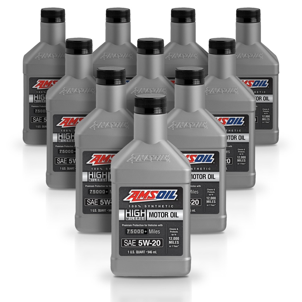 Kit 10 Litros 5W20 Full Syn High Mileage Oil AMSOIL