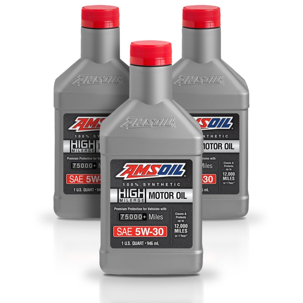 Kit 3 Litros 5W30 Full Syn High Mileage Oil AMSOIL