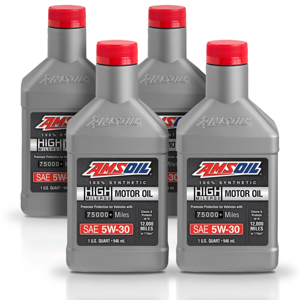 Kit 4 Litros 5W30 Full Syn High Mileage Oil AMSOIL