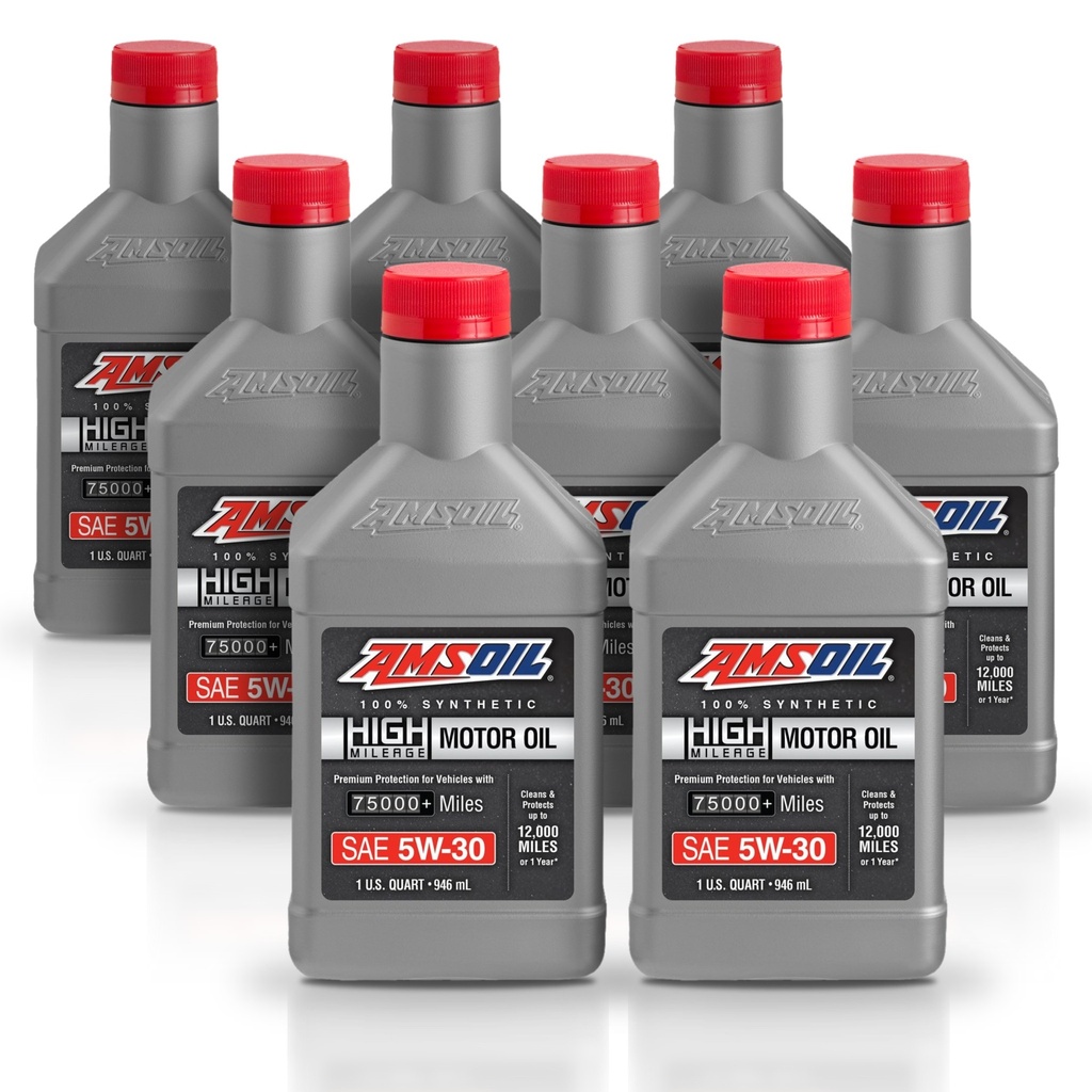 Kit 8 Litros 5W30 Full Syn High Mileage Oil AMSOIL