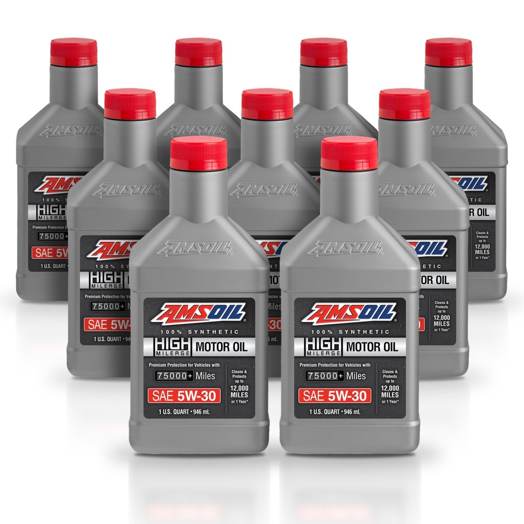 Kit 9 Litros 5W30 Full Syn High Mileage Oil AMSOIL