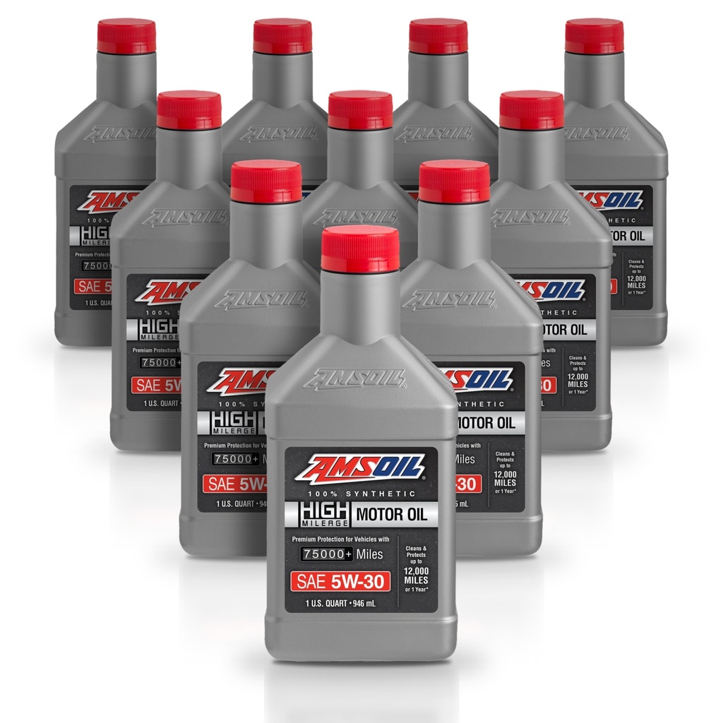 Kit 10 Litros 5W30 Full Syn High Mileage Oil AMSOIL