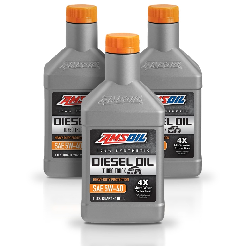 Kit 3 Litros 5W-40 Heavy-Duty Synthetic Diesel Oil AMSOIL