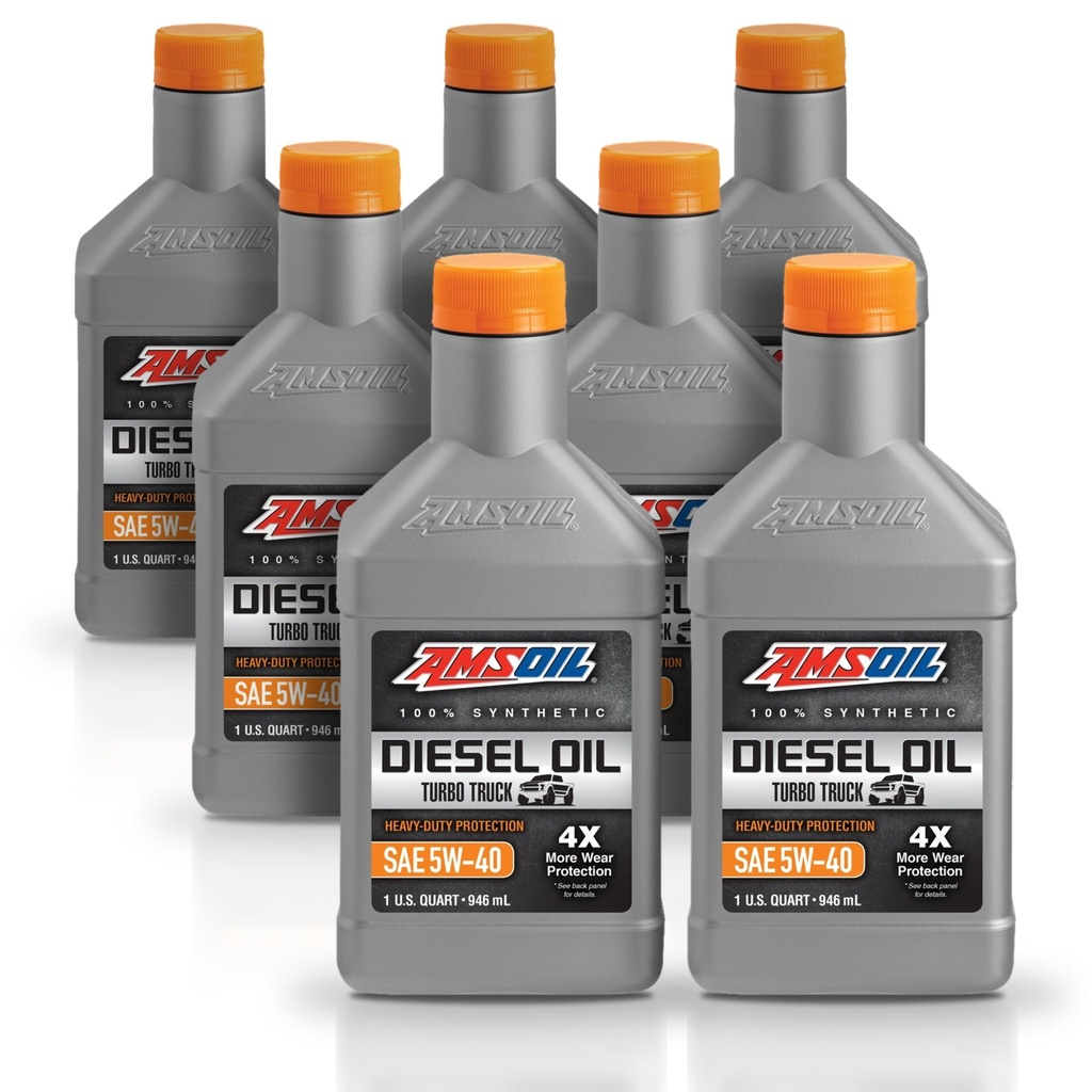 Kit 7 Litros 5W-40 Heavy-Duty Synthetic Diesel Oil AMSOIL