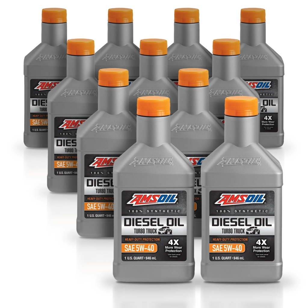 Kit 11 Litros 5W-40 Heavy-Duty Synthetic Diesel Oil AMSOIL