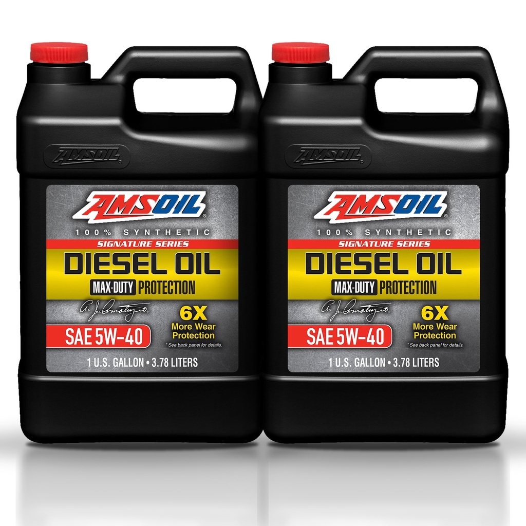 Kit 2 Galones 5W-40 Max-Duty Synthetic Diesel Oil AMSOIL