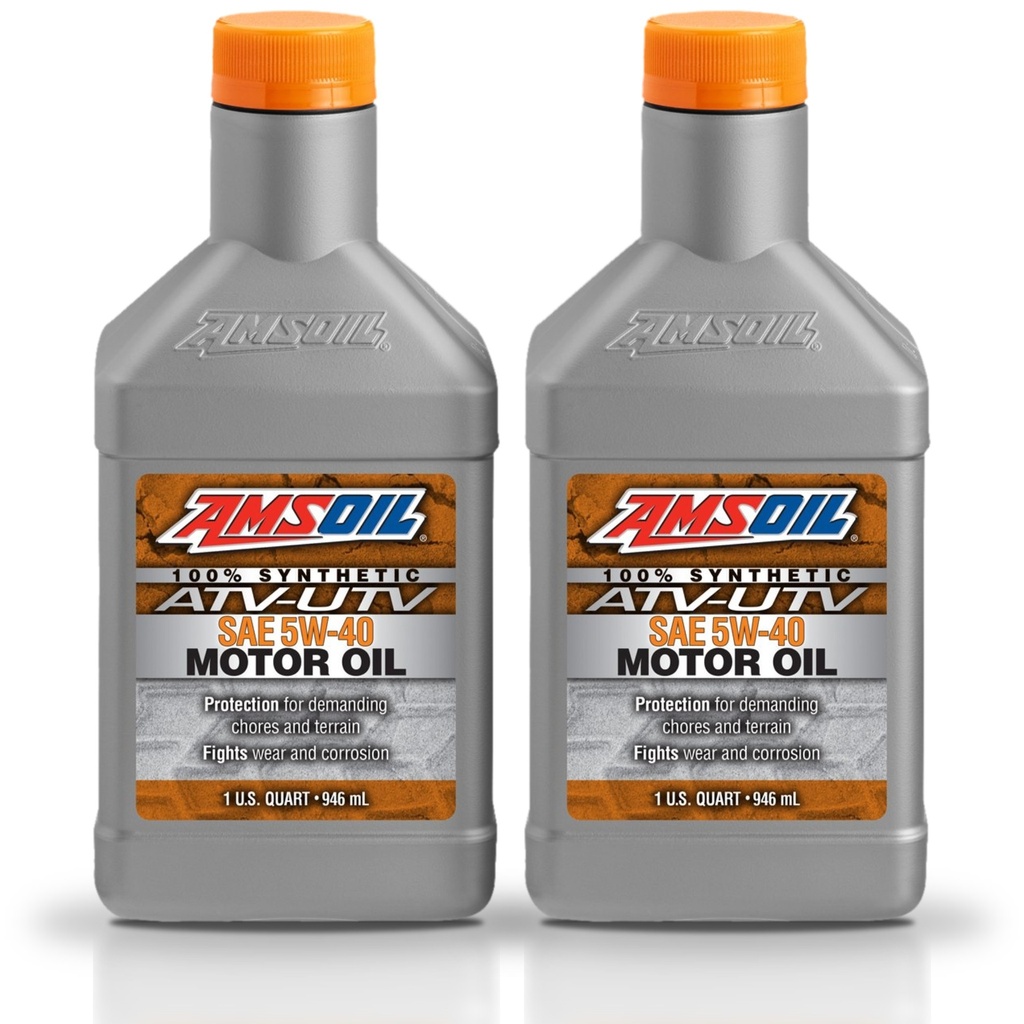 Kit 2 Litros 5W-40 Synthetic ATV/UTV Motor Oil AMSOIL