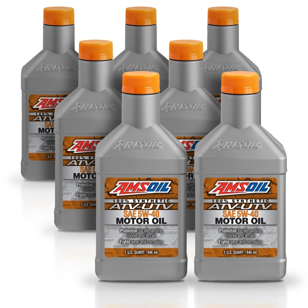 Kit 7 Litros 5W-40 Synthetic ATV/UTV Motor Oil AMSOIL