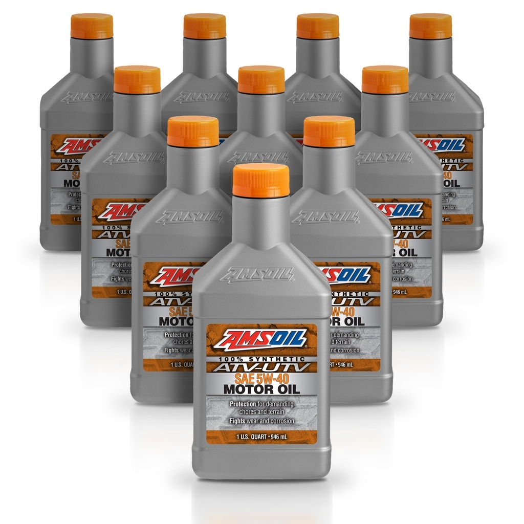 Kit 10 Litros 5W-40 Synthetic ATV/UTV Motor Oil AMSOIL
