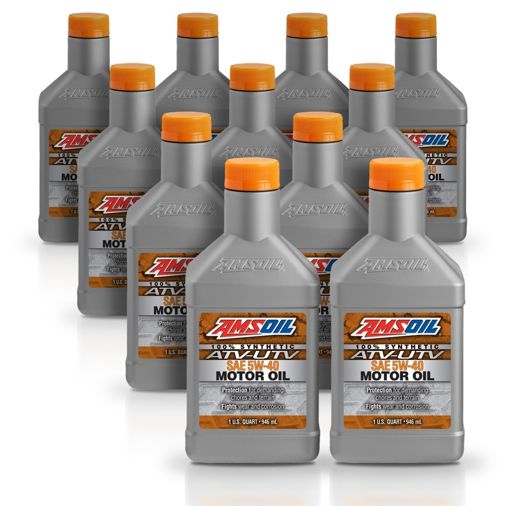 Kit 11 Litros 5W-40 Synthetic ATV/UTV Motor Oil AMSOIL