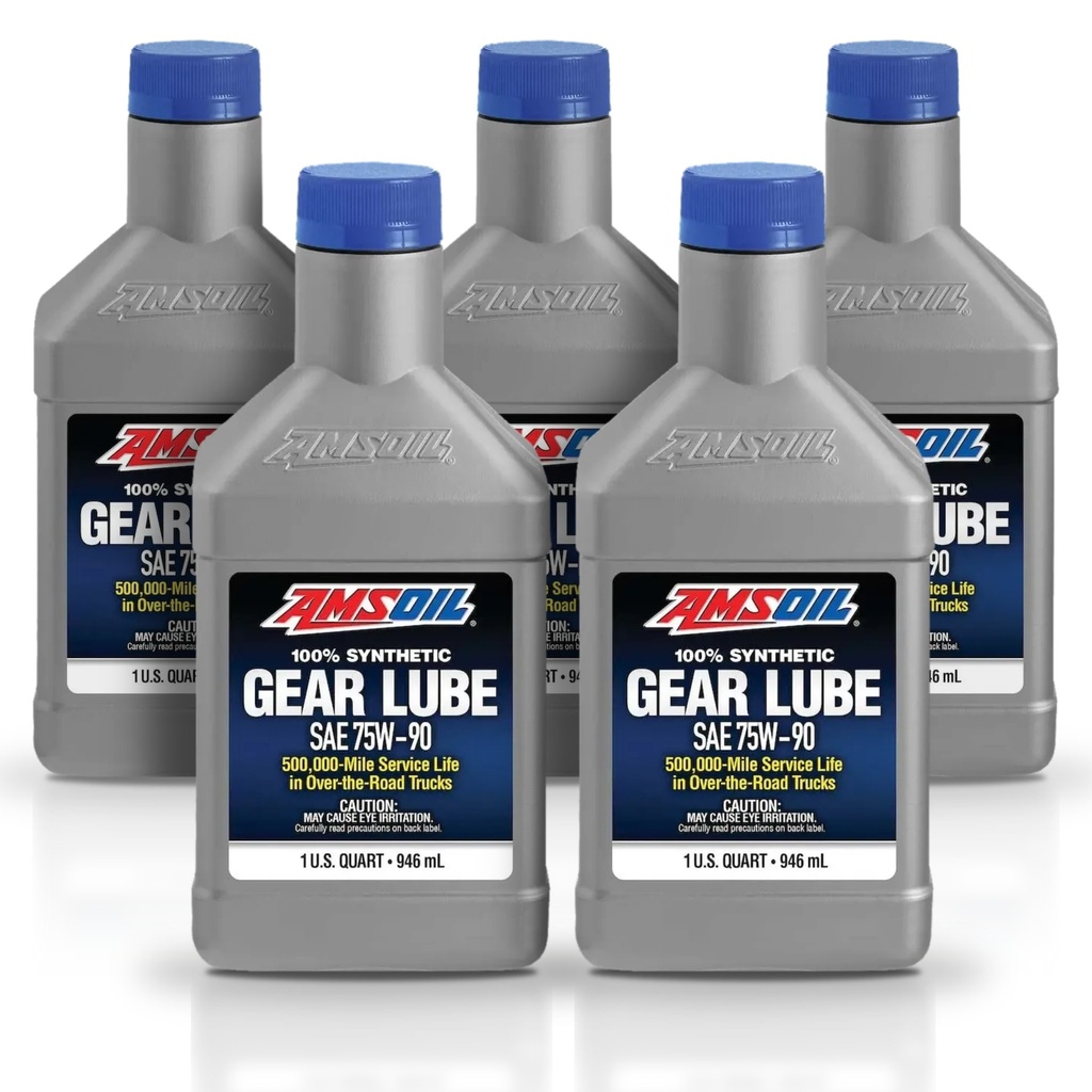 Kit 5 Litros ACEITE ENGRANAJES SINTETICO 75W90 1L AMSOIL AMSOIL